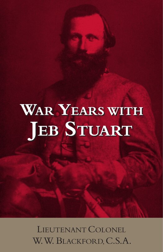 Couverture_War Years with Jeb Stuart