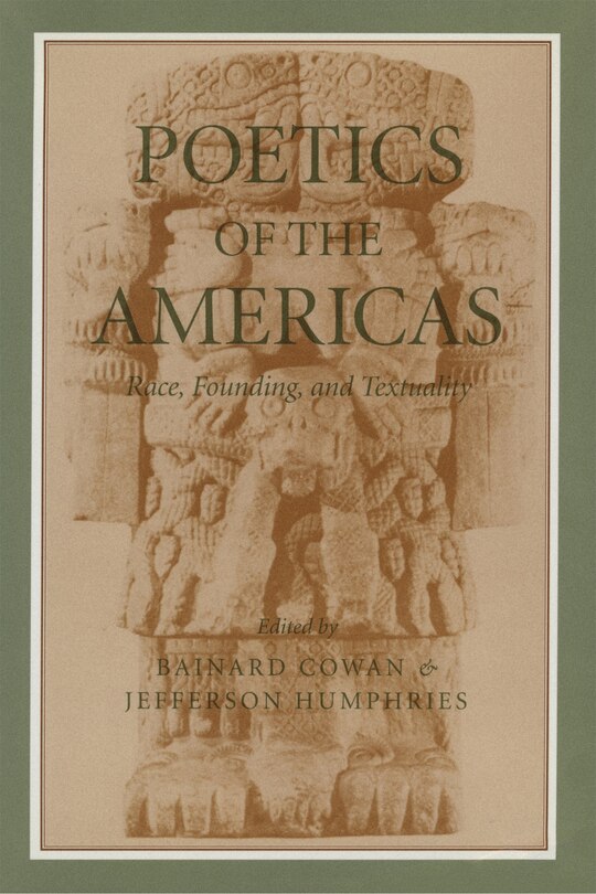 Front cover_Poetics Of The Americas