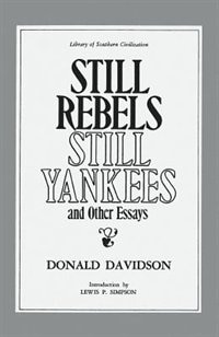 Front cover_Still Rebels, Still Yankees And Other Essays