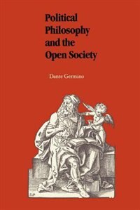 Front cover_Political Philosophy And The Open Society