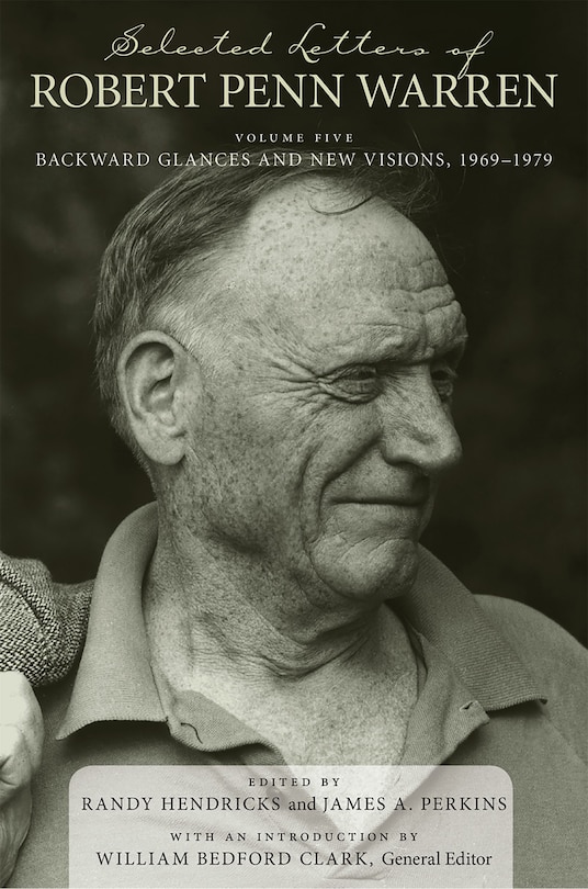 Front cover_Selected Letters Of Robert Penn Warren