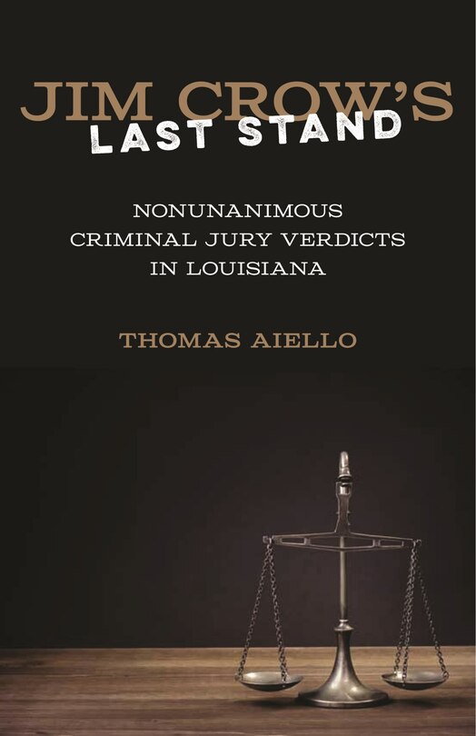 Front cover_Jim Crow's Last Stand