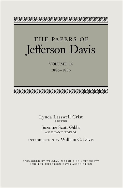 Couverture_The Papers of Jefferson Davis