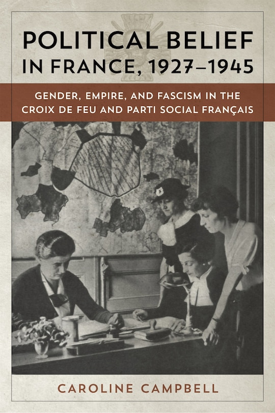 Front cover_Political Belief In France, 1927-1945