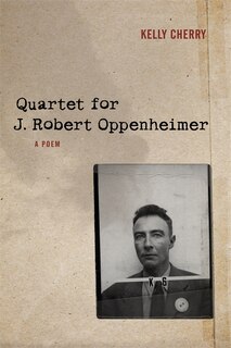Couverture_Quartet For J. Robert Oppenheimer