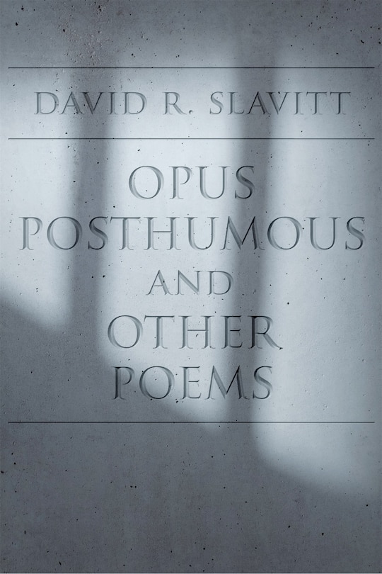 Couverture_Opus Posthumous And Other Poems