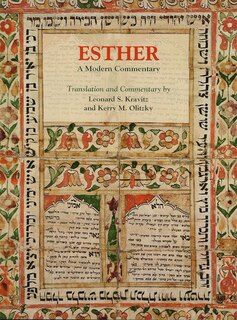 Front cover_Esther: A Modern Commentary