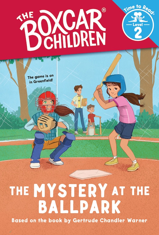 Couverture_The Mystery at the Ballpark (The Boxcar Children: Time to Read, Level 2)