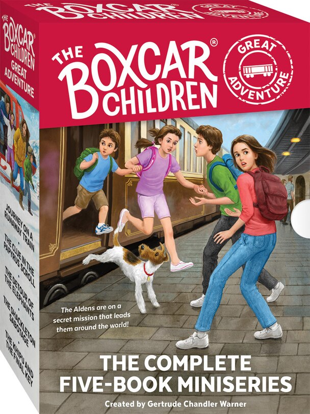 Front cover_The Boxcar Children Great Adventure 5-Book Set