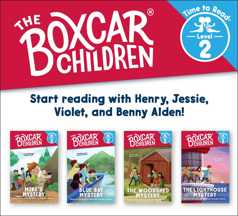 Front cover_The Boxcar Children Early Reader Set #2 (The Boxcar Children: Time to Read, Level 2)