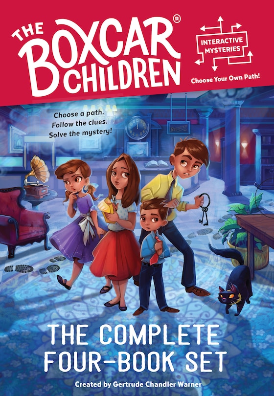 Couverture_The Boxcar Children Interactive Mysteries 4-book Set