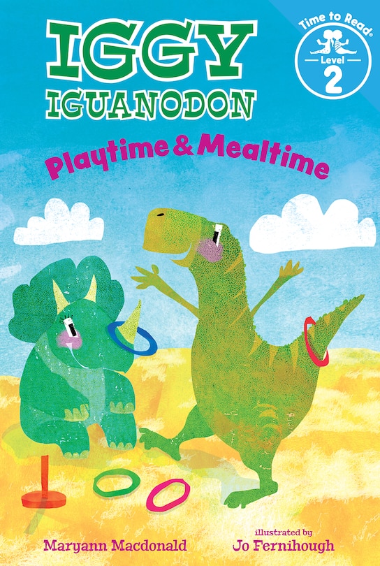 Couverture_Playtime & Mealtime (Iggy Iguanodon: Time to Read, Level 2)