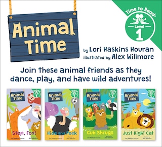 Couverture_Animal Time Set #1 (animal Time: Time To Read, Level 1)