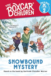 Front cover_Snowbound Mystery (The Boxcar Children: Time to Read, Level 2)