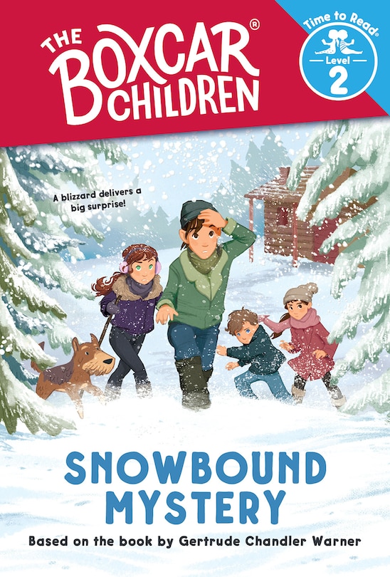 Front cover_Snowbound Mystery (The Boxcar Children: Time to Read, Level 2)