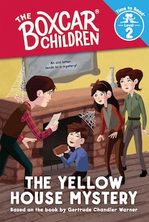 Front cover_The Yellow House Mystery (The Boxcar Children: Time to Read, Level 2)