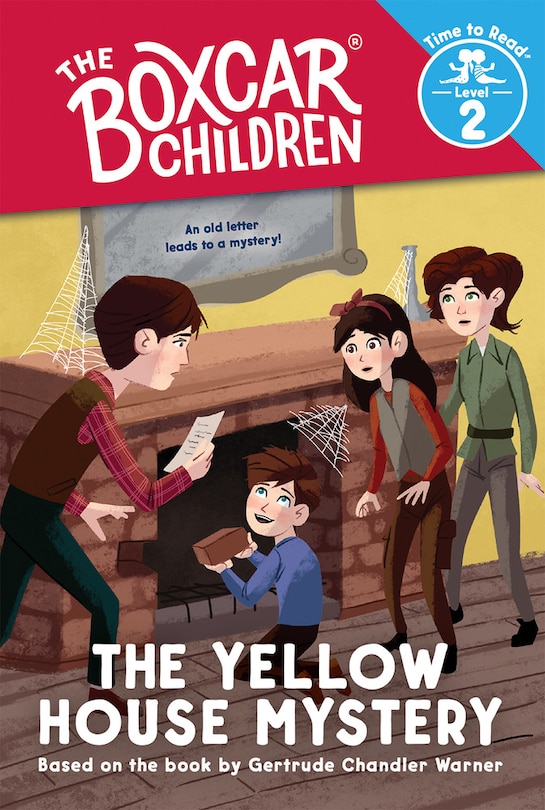 Front cover_The Yellow House Mystery (The Boxcar Children: Time to Read, Level 2)
