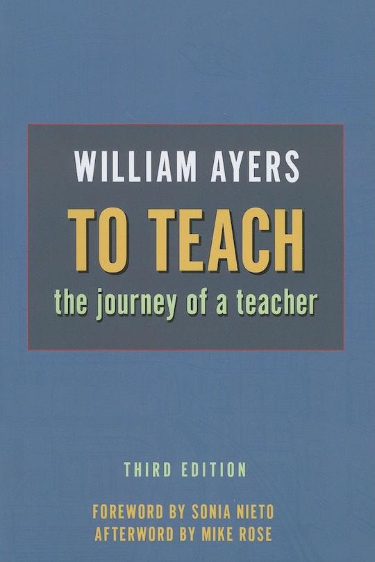 Front cover_To Teach