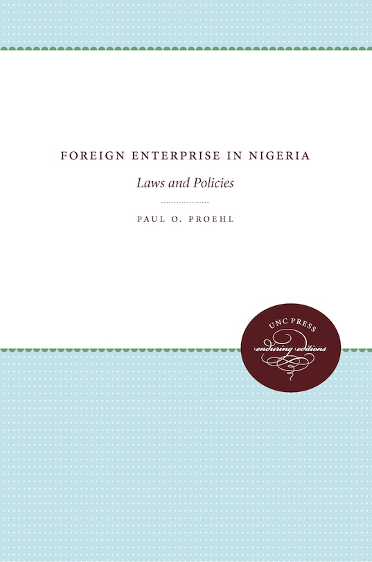 Front cover_Foreign Enterprise In Nigeria