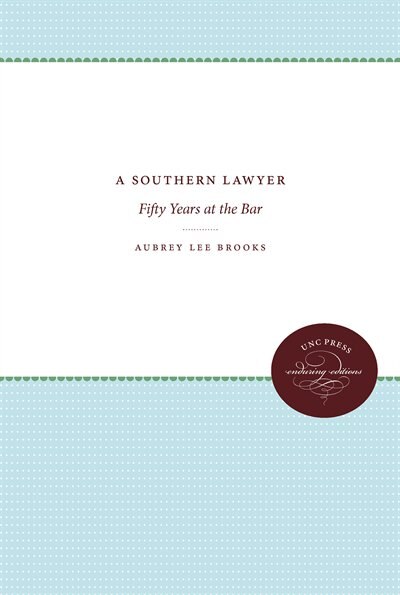 Front cover_A Southern Lawyer