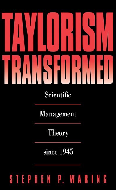 Couverture_Taylorism Transformed