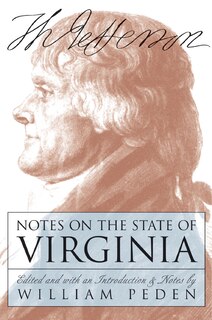 Couverture_Notes On The State Of Virginia