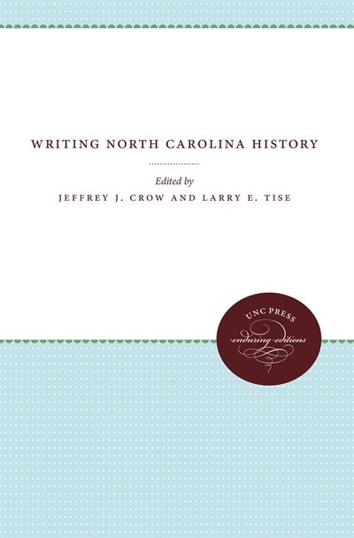 Front cover_Writing North Carolina History