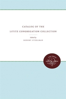 Front cover_Catalog Of The Lititz Congregation Collection