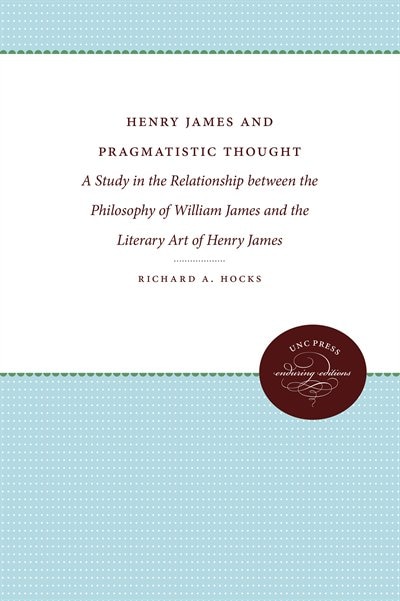 Couverture_Henry James and Pragmatistic Thought