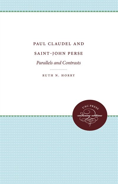 Front cover_Paul Claudel And Saint-john Perse