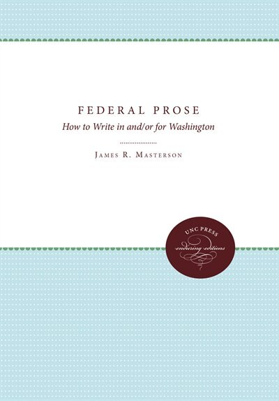 Front cover_Federal Prose