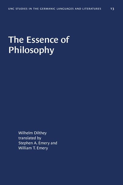 Front cover_The Essence of Philosophy