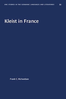 Front cover_Kleist In France