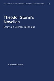 Front cover_Theodor Storm's Novellen