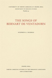 Front cover_The Songs of Bernart de Ventadorn