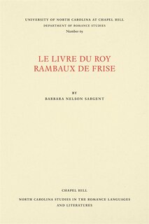 Front cover_Le Livre du Roy Rambaux de Frise