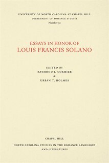 Front cover_Essays In Honor Of Louis Francis Solano