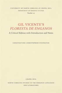 Couverture_Gil Vicente's Floresta De Enganos