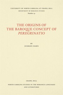 Front cover_The Origins of the Baroque Concept of Peregrinatio