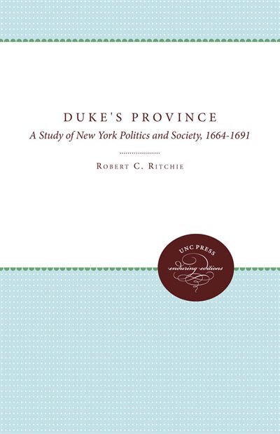 Couverture_The Duke's Province