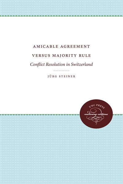 Front cover_Amicable Agreement Versus Majority Rule