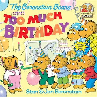 Couverture_The Berenstain Bears and Too Much Birthday