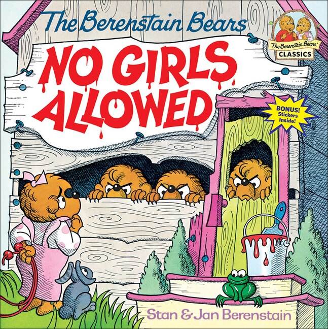 Front cover_The Berenstain Bears No Girls Allowed