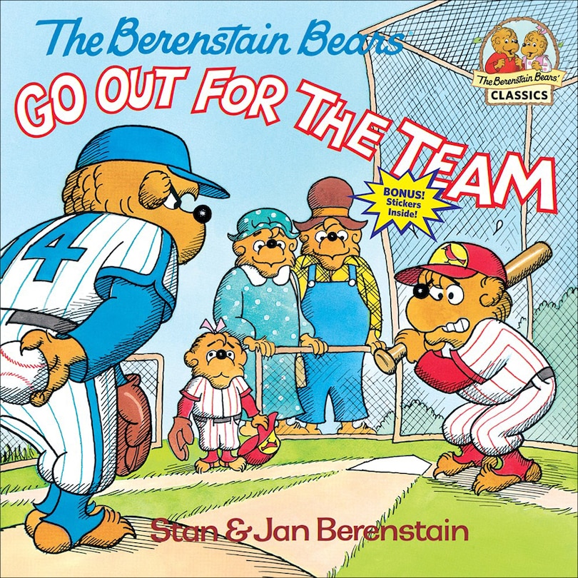 Front cover_The Berenstain Bears Go Out for the Team