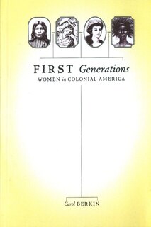 Front cover_First Generations