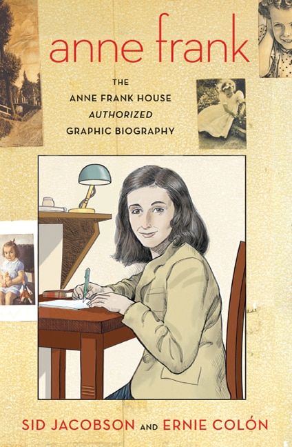 Front cover_Anne Frank: The Anne Frank House Authorized Graphic Biography