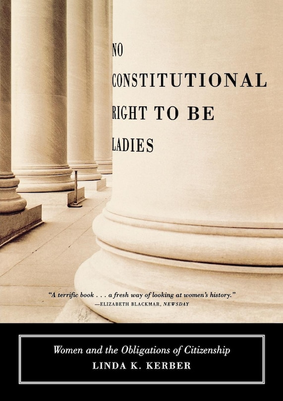 Front cover_No Constitutional Right To Be Ladies
