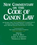 Front cover_New Commentary on the Code of Canon Law