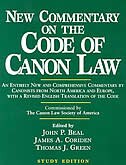 Front cover_New Commentary On The Code Of Canon Law: Study Edition