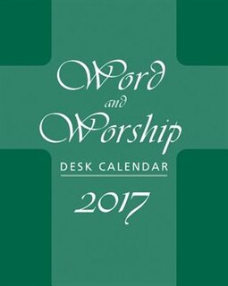 Front cover_Word and Worship Desk Calendar 2017